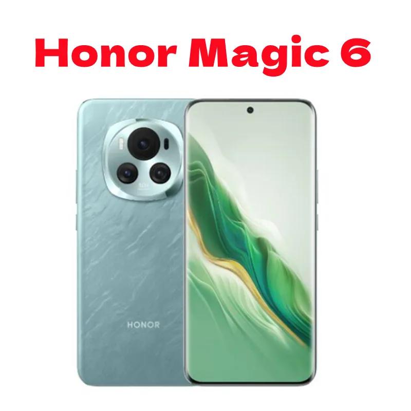 Honor Magic 6 5G ޴, 6.78 ġ, ȵ̵ 14, Snapdragon 8 Gen 3 Ÿ ھ, 5450mAh, 66W, 50MP ĸ ī޶ 3 , NFC